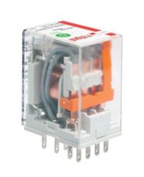 Przekaźnik bistabilny przemysłowy R4B-2014-23-B024-W 4P, 24 V DC, AgNi, IP 40, A00072