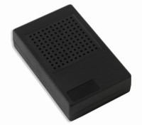KM-33 Obudowa z tworzywa KM33 wymiary: 118x74x29mm - otwory pod głośnik - czarna - ABS