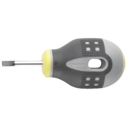 Bahco BE-8350 ERGO Slotted Screwdriver Compact Colour-Coded Handle
