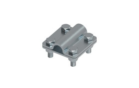 Złącze uniwersalne 2-elem. 60x60 bednarka-pręt16 stal ocynkowana galwanicznie 214.3 OC 21400301