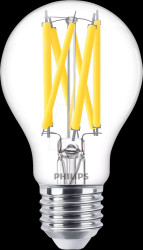 31101500 E27 LED bulb, 10.5 W, 1521 lm, 2200 2700 K, filament, dimmable
