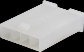 5559-04P3 / 3901-4046 Molex crimp housing - Mini-Fit Jr - 1x4-pin - connector