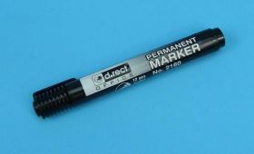 MARKER PERMANENTNY OKRĄGŁY CZARNY
