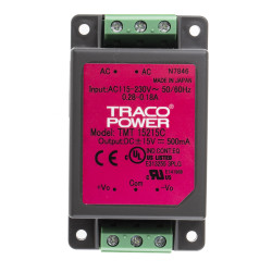 Zasilacz impulsowy nap. wyjściowe: ±15V dc 15W 500mA 2 -wyjścia nap. wejściowe: 85 → 264 V ac, 85 → 370 V