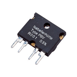 Isabellenhutte PBV -R1-F1-0.5 0R1 &#xB1;0.5% Four Terminal Precision Resistor