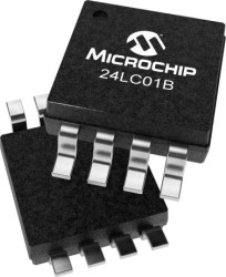 Pamięć szeregowa EEPROM Montaż powierzchniowy 1kbit 8-pinowy SOIC 128 x 8 bitów