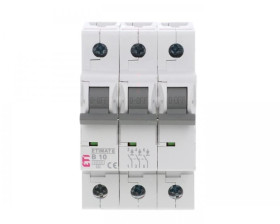 Wyłącznik nadprądowy 3P B 10A 6kA AC ETIMAT 6 002115514