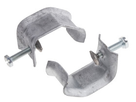 Zacisk kanału kablowego do dźwigarów, grubość kołnierza: 37 mm, Stalowe
