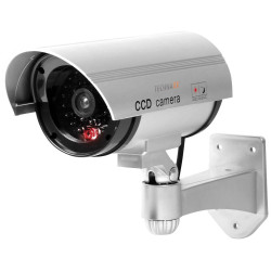Technaxx 4310 Dummy Camera Red Flashing LED Deters Thieves Easy Mounting