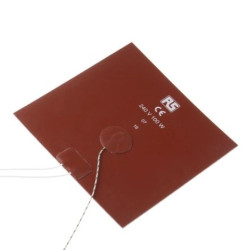 Silicone Heater Mat 100 W 240 V AC 150 x 150 (square)mm