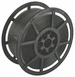 Taśmowanie, szer.: 12.4mm, dł.: 1300m, napr. zrywające: 220kg, Czarny