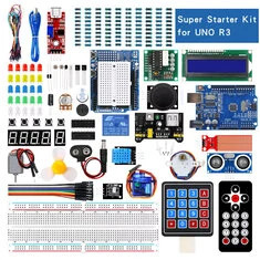 Mikrokontroler RFID UNOR3 do zestawu startowego Zrób to sam Zestaw elektroniczny Moduł zasilania Akcesoria Płyta rozwojowa