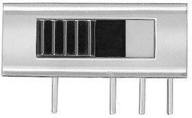 Przełącznik suwakowy, SPST, montaż PCB, 30V dc, 350 mA przy 30 V DC, -20 → +85°C, KNITTER-SWITCH