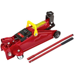 IWH 010008 Floor Jack 2t 125-330mm Robust Metal Hydraulic 8.5kg