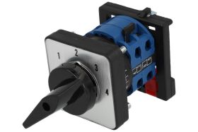 Przełącznik; krzywkowy; obrotowy; LW26-20-M1-F/1P 0-4 DIN-RAIL; 5 pozycji; OFF-4xON; 45°; bistabilny; na szynę DIN; 1 tor; 2 war