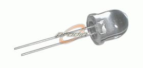 DIODA LED fi 10mm SUPER JASNA BIAŁA 10cd