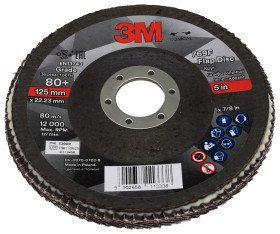 Tarcza ścierna Ściernica listkowa 125mm 3M Aluminium cyrkonowe