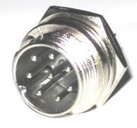 Wtyk 8 pin do mont. NC818