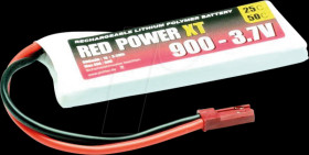Li-Po battery, 3.7 V, 900 mAh