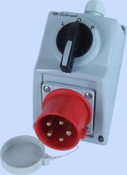 Zestaw instalacyjny L-0-P 32A 5P IP44 z/o C32-48N 974026