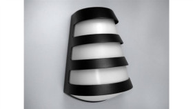 Oprawa Elewacyjna Led Hagenal 10W Ww Czarna