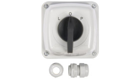 Łącznik Krzywkowy L-0-P 3P 16A Ip44 Łuk 16-43 W Obudowie 921616