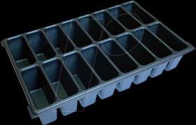 6100000153 Small parts insert, 16 recesses for XL-BOXX