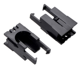 Pololu Romi Chassis Motor Clip Pair - Black