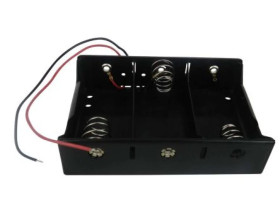 Uchwyt do baterii, x 3, Smycz przewodu