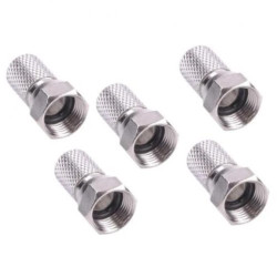 Wtyk sat F 6,8mm+ uszczelka opakowanie - 5 szt. Vayox