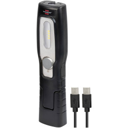 Brennenstuhl 1175430020 LED Rechargeable Hand Lamp HL 201 A 250&#x2B;70lm bendable
