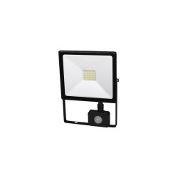 Lampa halogen LED 50W biały neutralny+czujnik Ultra slim / FL27-50W-PIR
