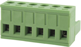 Degson 2EDGK-5.0-03P-14-00AH Obudowa złącza pin męskiego na kabel, wire-to-board, piny: 5, 15 A, 1 szt.