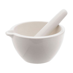 Eisco Porcelain Mortar &amp; Pestle 550ml