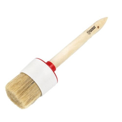 Pędzel okrągły Polax z drewnianą rączką №18/60 mm (08-009)