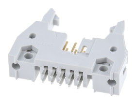 Listwa stykowa PCB 10-pinowe Quickie raster: 2.54 mm Prosty 2-rzędowe Amphenol Communications Solutions Otwór