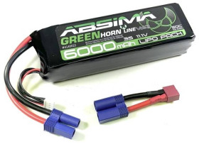 Pakiet akumulatorów (LiPo) 11.1 V 6000 mAh 50 C Absima Stick EC5 wtyczka