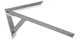 Kątownik centrujący, 150 mm, 130 mm