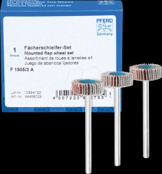 44498029 Flap wheel grinding tools SET F 1505/3 A
