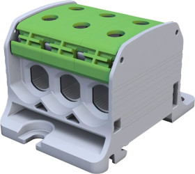 Złączka szynowa gwintowa Al/Cu STB 50-3 (87360) SIMBLOCK zielony 81003005