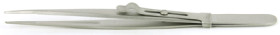 Tweezers, uninsulated, antimagnetic, stainless steel, 140 mm, 57A.SA.5