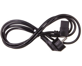 Kabel zasilający kątowy Schuko (type F, CEE 7/7) - C13 2m 50080
