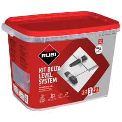 RUBI Tiling Tools 3958 Delta Level System Kit