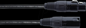 ED 0,5 FM DMX cable, 3-pin XLR connector > 3-pin XLR jack, 0.5 m