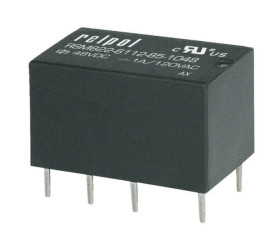 Przekaźnik subminiaturowy 2P 12V DC 2A/24V DC cewka czuła RSM822-6112-85-S012 2611734