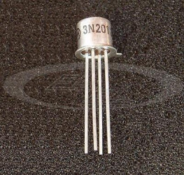 tranzystor 3N201 NMOS-FET TO-72 MOTOROLA