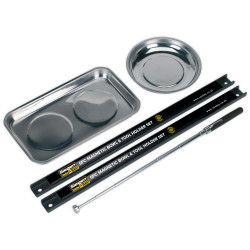 Siegen S0773 Magnetic Bowl and Tool Holder Set 5pc