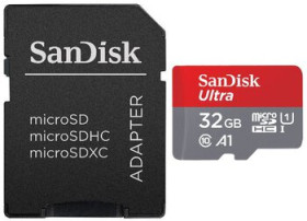 Karta pamięci SanDisk microSD (microSDHC) 32GB ULTRA 120MB/s + adapter ANDROID