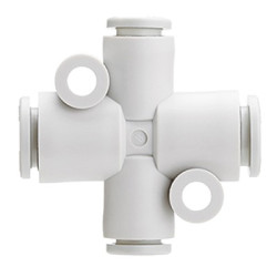 Złączka pneumatyczna 10 mm 12 mm SMC Adapter krzyżakowy do rur