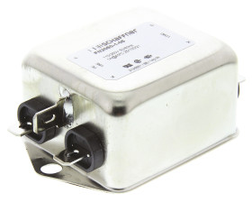 Filtr EMI 1A 1-fazowy 1MΩ 250 V AC/DC 400Hz 12 mH Schaffner Montaż w obudowie